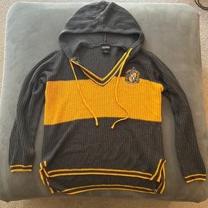 Harry Potter Hufflepuff Hooded Sweater - Medium